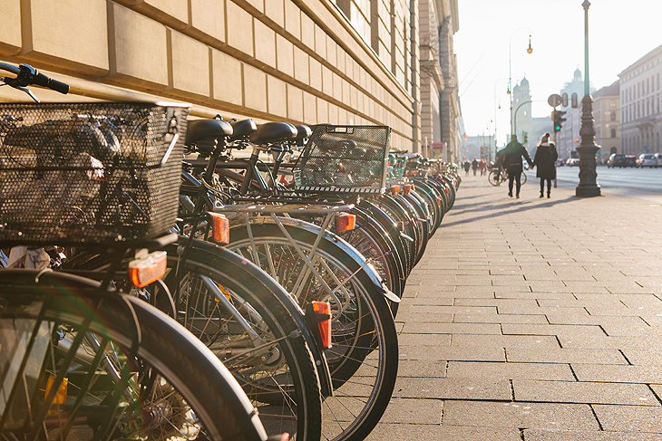 Das Citybike für den Münchner Alltag: Vermeidung von Verkehrsstress (©Foto: iStock Franz12)